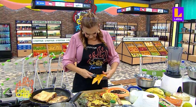 ¡Cuidado, Susan!: La participante León se cortó con un cuchillo en El Gran Chef Famosos
