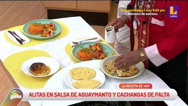 ¿Cómo preparar alitas de pollo en salsa de aguaymanto y cachangas de palta con miel de chancaca? Don Pedrito te lo enseña