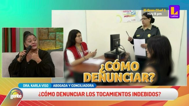 Karla Visto, abogada y conciliadora sobre tocamientos indebidos a menores: 