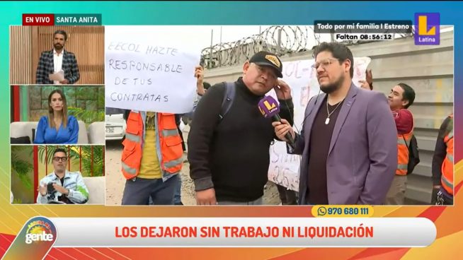 Ex trabajadores de Línea 2 denuncian falta de pagos: 