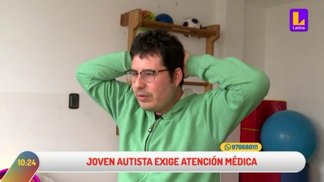 Ayuda para Gabriel: joven autista requiere junta médica para descubrir enfermedad que lo aqueja