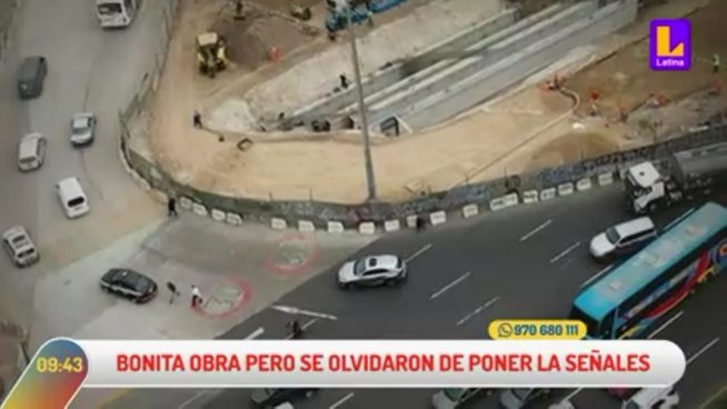 Cercado de Lima: Óvalo Grau no cuenta con señaléticas y es un peligro para los peatones