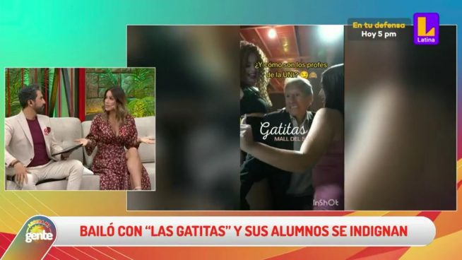 Profesor de la UNI fue captado bailando con 