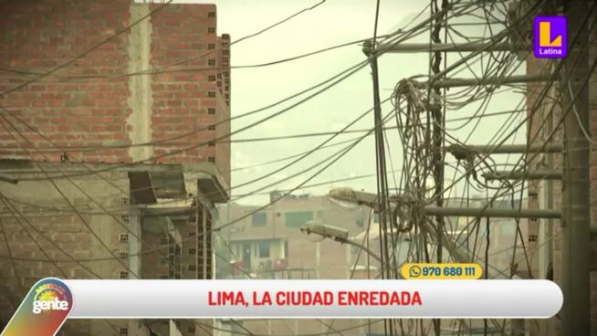 La ciudad de las 'telarañas': ¿Qué distrito tiene mayor presencia de cables de tensión enredados en Lima?