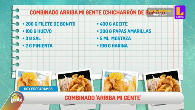 ¿Cómo preparar un delicioso combinado marino al estilo Arriba mi Gente?