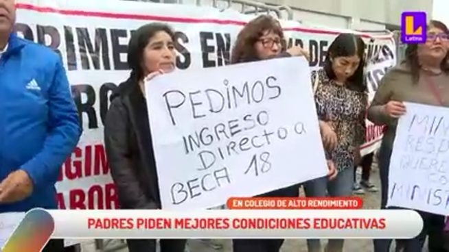Colegio de Alto Rendimiento de Huampaní: denuncian deficiencias en educación, salud y alimentación de alumnos