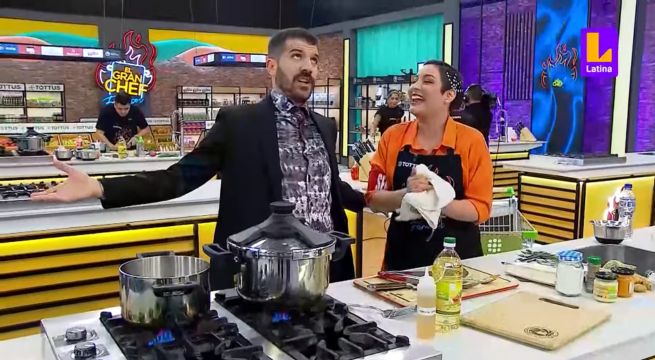 ¿Quién necesita a Marco Zunino?: Natalia Salas y José Peláez demostraron su talento para el canto en El Gran Chef Famosos