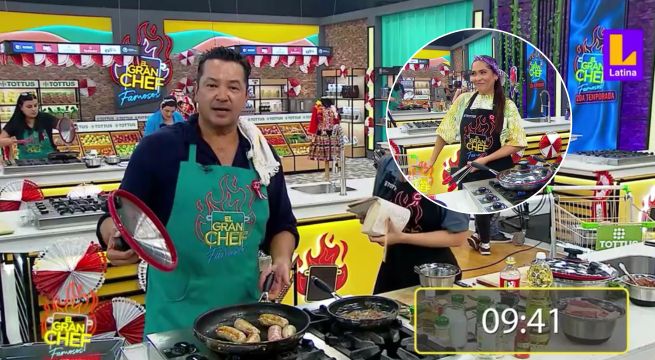 ¿Ahora quién tira maíz?: papá de Ale Fuller piropeó a Katia Palma frente a su mamá en El Gran Chef Famosos