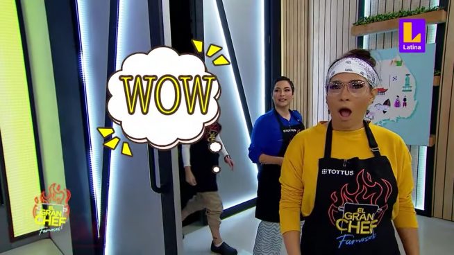 ¿Y a qué hora empieza el K-pop?: Katia Palma quiso sacar su lado 'Blackpink' en El Gran Chef Famosos