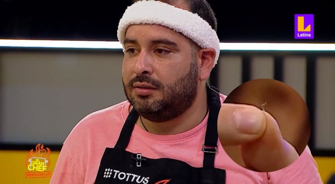 El desorden volvió: Giacomo encuentra esponja en plato de Junior Silva