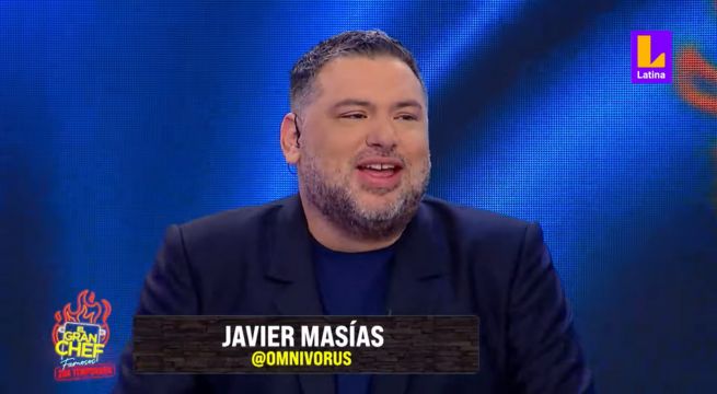 Javier Masías feliz por eliminar a un participante de El Gran Chef Famosos: “Me gusta nutrirme de sus desgracias