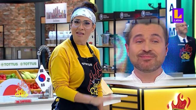 La vez que Katia Palma reclamó la presencia de Giacomo Bocchio en El Gran Chef Famosos