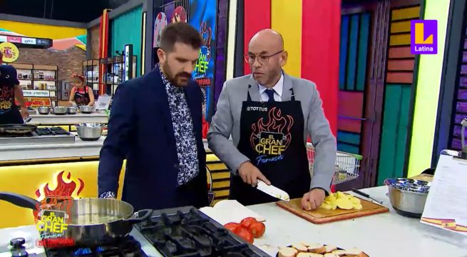 No respetó ni la nacionalidad: Mr. Peet seguro de vencer a Pavón y a todos con tortilla española en El Gran Chef Famosos