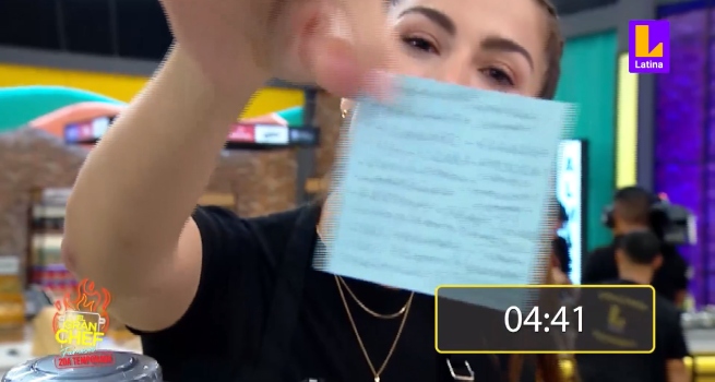 Peor que letra de médico: Laura Spoya demuestra por qué siempre le salen mal las recetas de El Gran Chef Famosos