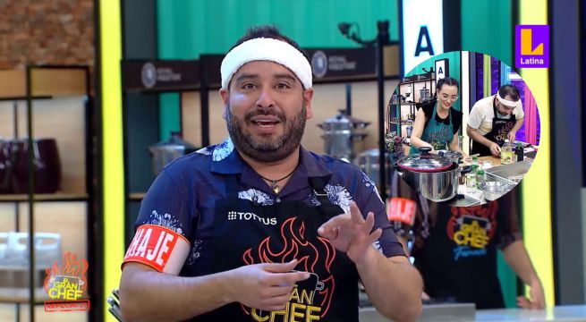 Mejor no la arregles: Junior Silva no pudo justificar a Connie Chaparro con su leche condensada en El Gran Chef Famosos