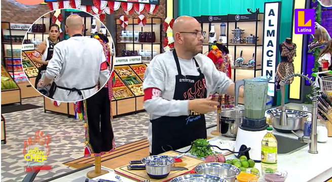 La 'maldición Mr. Peet': periodista perplejo por nuevo plato verde en El Gran Chef Famosos