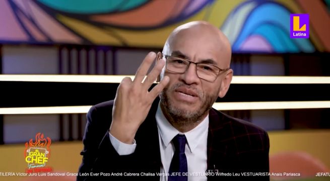 Mr. Peet se salvó de ir a noche de eliminación de El Gran Chef Famosos por primera vez