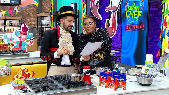 Mónica Torres usó de infiltrado a Peláez para averiguar receta de color en El Gran Chef Famosos