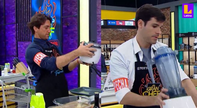 No podían fallar: Pavón y Jesús Neyra confundieron batidora con licuadora y arrocera para El Gran Chef Famosos