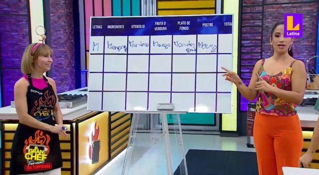 Peor que letra de doctor: jurado de El Gran Chef Famosos sufre con el tutti frutti de Belén Estévez