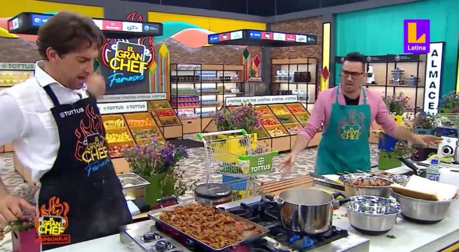 Rey de las quemaduras: Santi Lesmes se ríe de Pavón y su mala suerte con ollas calientes en El Gran Chef Famosos