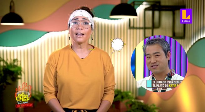 Se pasó de 'ahorrativa' con los ingredientes: Chef Nio desilusionado con kimbap de Katia Palma para El Gran Chef Famosos
