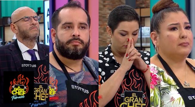 El Gran Chef Famosos: Mr. Peet, Natalia Salas, Mónica Torres y Junior Silva irán a noche de eliminación