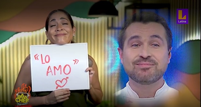 Se enamoró del maestro Giacomo Bocchio: Katia Palma la vez que actualizó su meme en El Gran Chef Famosos