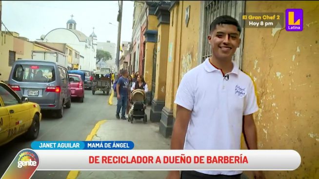 De reciclador a empresario: Ángel Jordan, el barbero solidario