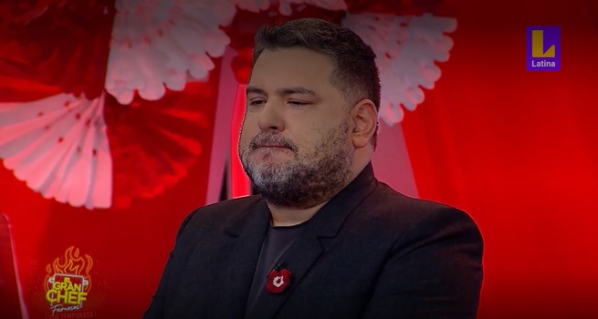 Le costó decirlo: 'Volcancito' Javier Masías no pudo anunciar que Belén Estévez abandona El Gran Chef Famosos