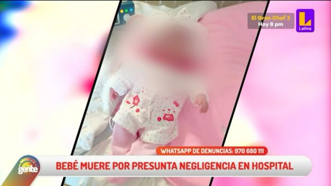 Villa El Salvador: Bebé de 6 meses murió tras presunta negligencia médica en una traqueotomía