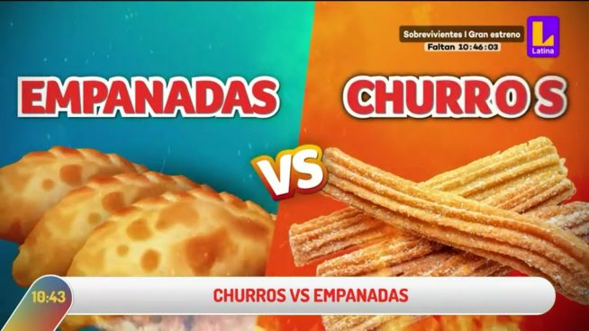 Empanadas o churros: las divertidas respuestas de los peruanos a esta 'batalla culinaria'