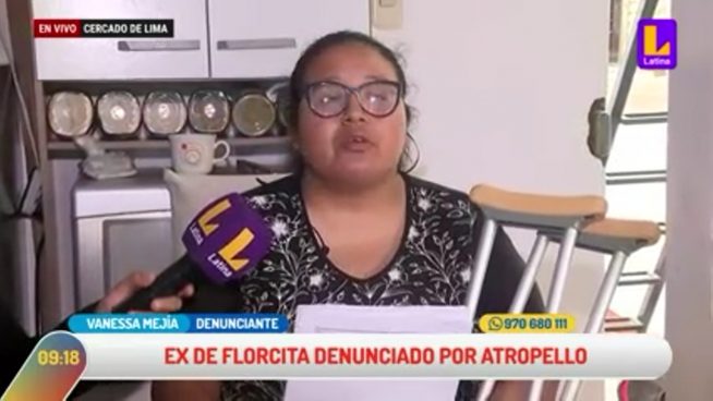 Mujer acusa a Néstor Villanueva de atropellarlo y no hacerse cargo: 