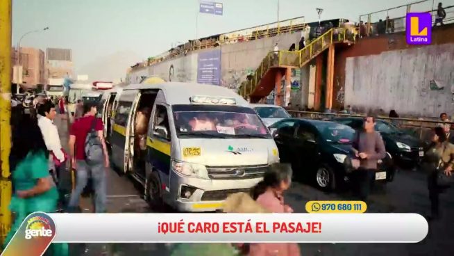 Murió 'la china': peruanos gastan en promedio 20 soles diarios en pasajes