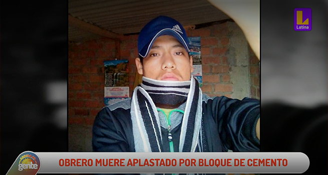 Universidad no da la cara a viuda de obrero fallecido en centro de estudios de Villa el Salvador