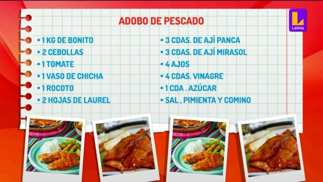 ¿Cómo preparar adobo de pescado y chicha a lo 'cusí cusá'? Don Pedrito te lo enseña