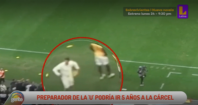 Video complica la situación de preparador físico de la U