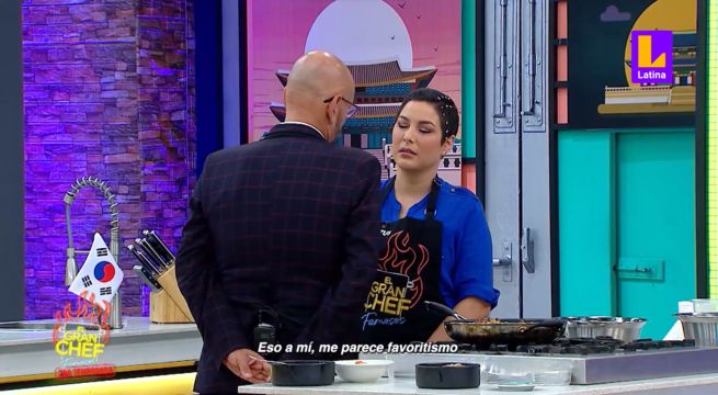 ¿Favoritismo?: la conversación entre Mr. Peet y Natalia Salas que pocos notaron en El Gran Chef Famosos