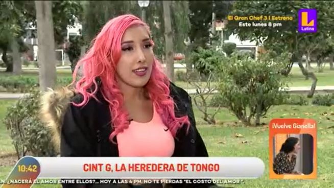 'Cint G': la última hija de 'Tongo' continúa con el legado de su padre con 