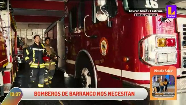 Bomberos de Barranco organizan 