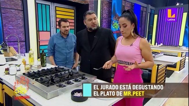 No impresionó: Jurado criticó el plato de Mr. Peet