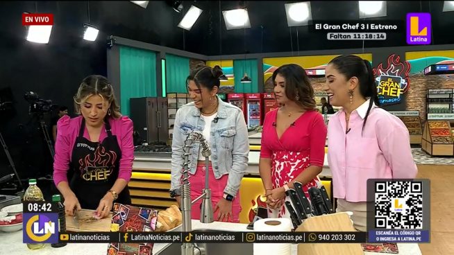 Alicia Retto puso a prueba las habilidades culinarias de Fátima Aguilar previo a su debut en El Gran Chef Famosos