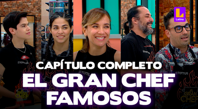 El Gran Chef Famosos –  Martes 29 de agosto – PROGRAMA COMPLETO