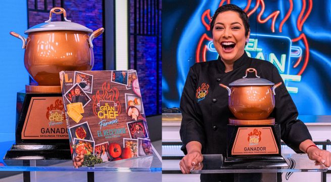 Gran final de El Gran Chef Famosos: Natalia Salas se llevó el título de 'El Gran Chef' y se anunció el recetario