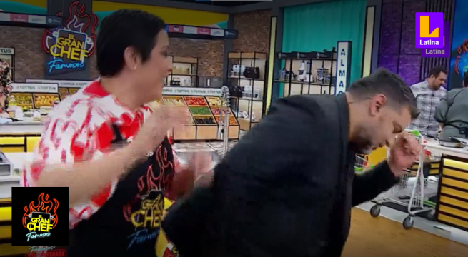 Natalia Salas le sacó 'los pasos prohibidos' a Javier Masías en El Gran Chef Famosos