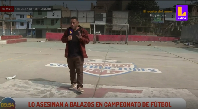 Cobro de cupos en campeonato de fútbol: Reportero fue amedrentado por motoxista