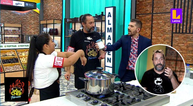 ¿Envidia?: 'Loco' Wagner roba ingredientes de Josi y 'La Herbolaria' en El Gran Chef Famosos