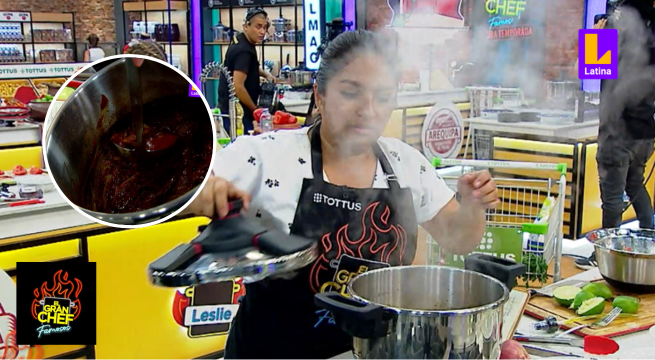 Volvió el beneficio maleficio: La Herbolaria quemó su adobo en El Gran Chef Famosos