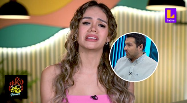 “Eres un osito malvado”: Mayra Goñi rechaza las críticas de Giacomo Bocchio en El Gran Chef Famosos