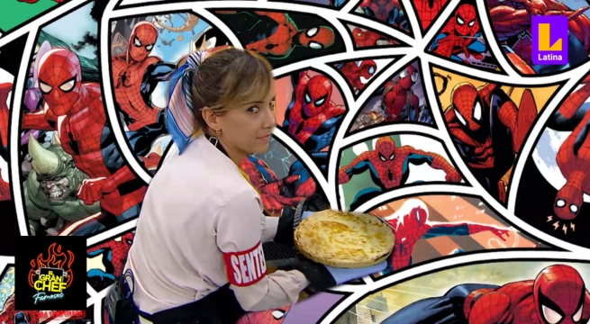 Por poco sale la de Milett: Milene salvó pastel del piso en El Gran Chef Famosos